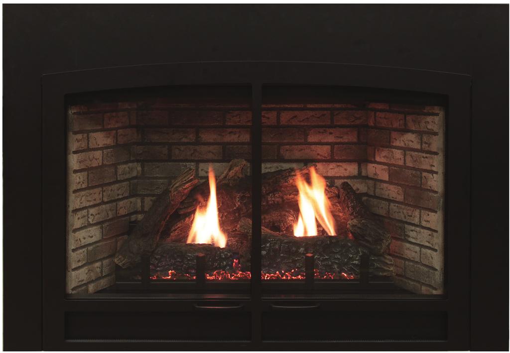 Features Standard Features We offer our traditional Innsbrook Direct-Vent Inserts in three sizes small, medium, and large to fit most wood-burning fireplaces.