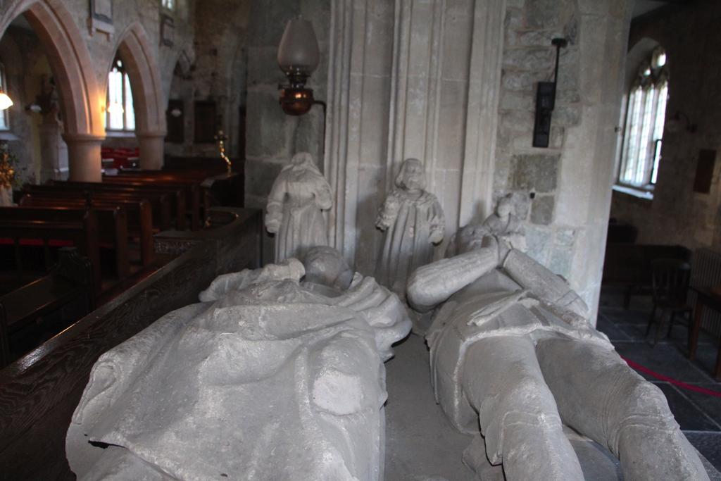 It was essentially a family church for Stourton, then the Hoare families, and there are many effigies and memorials to family members around the church.