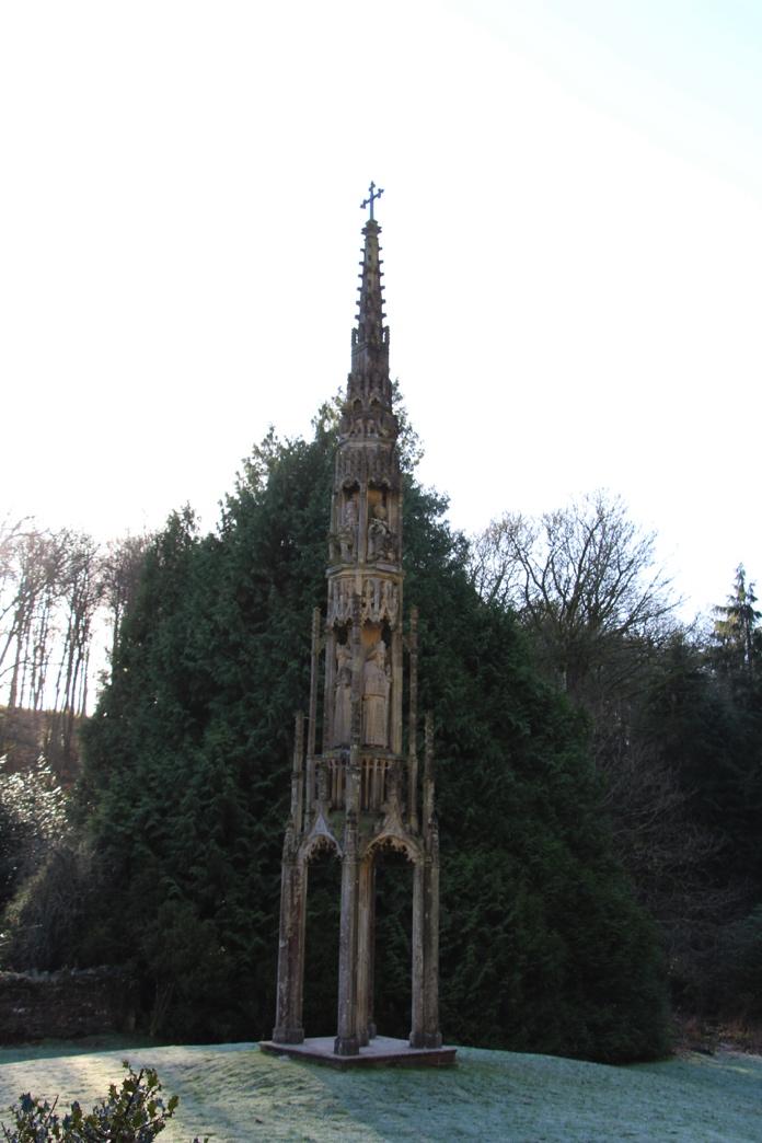 The Bristol Cross was erected in 1373 at the crossroads of the four major streets leading into Bristol.