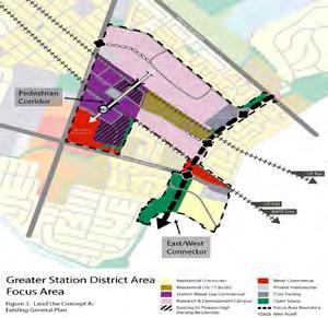 Focus Areas Greater Station District Horner-Veasy Area Union City Boulevard Greatest potential