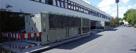 rental liquid chillers with a total cooling capacity of 1.9 MW at Bosch.