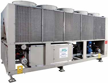 ACR-M-608/PP Technical Specifications - Rental Chiller Quick overview: Screw- Compressor Refrigerant Processtemperature Ambienttemperature Integrated pump Sound level 36 +40 C R134a -10 C bis +20 C