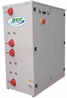 ACR-M-200-W Technical Specifications - Rental Chiller Quick overview: Scroll- Compressor Refrigerant Processtemperature Ambienttemperature Sound level +40 C 45 R407C -10 C bis +20 C +5 C low noise