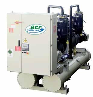 ACR-M-900-W Technical Specifications - Rental Chiller Quick overview: Screw- Compressor Refrigerant Processtemperature Ambienttemperature 46 +40 C R410A -10 C bis +20 C +5 C Water-Cooled Liquid