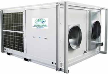 ACR-RT-110 Technical Specifications - Rental Rooftop units Quick overview: Scroll- Compressor Refrigerant Coolingtemperature Ambienttemperature Heatingtemperature Sound level +40 C 81 Optionally