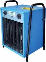 Mobile electric heaters Mobile electric heaters 99 The efficient electric heaters are used in all applications and in all areas, where fluids are to be heated. The areas of application are manifold.