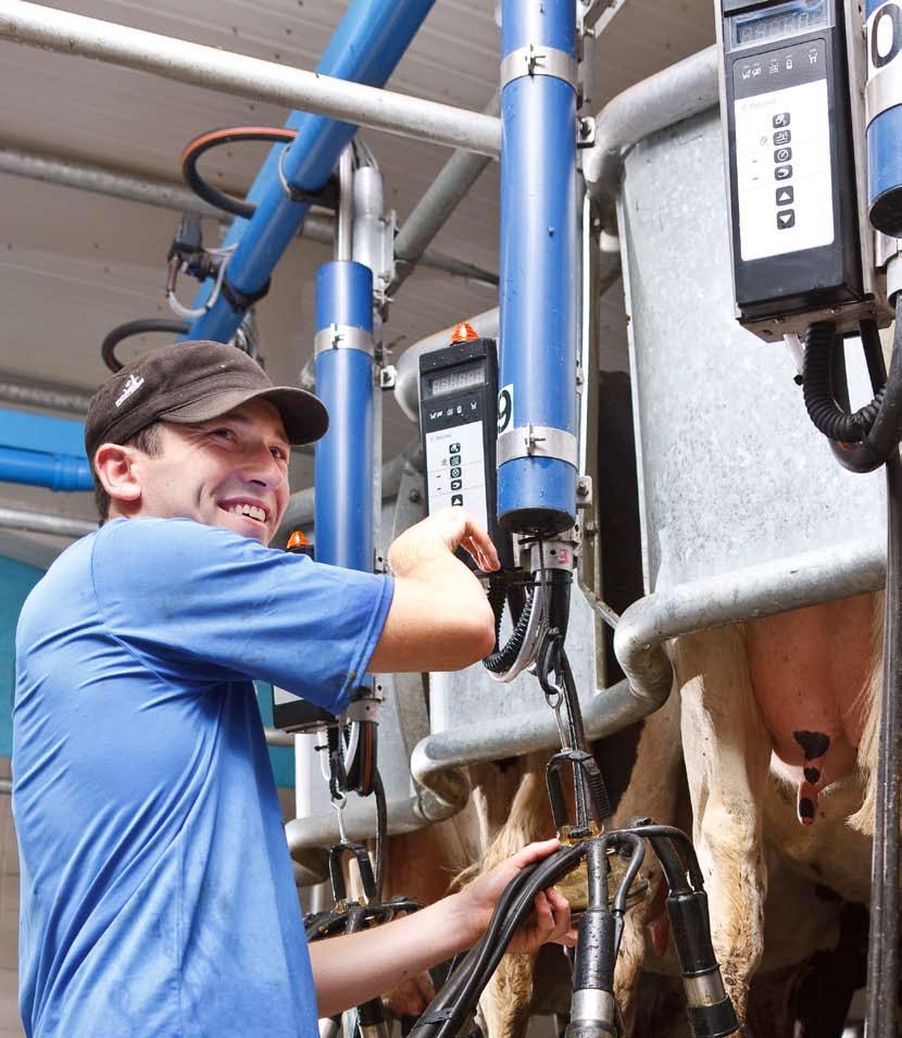 Connecting you to herd management DeLaval milking point