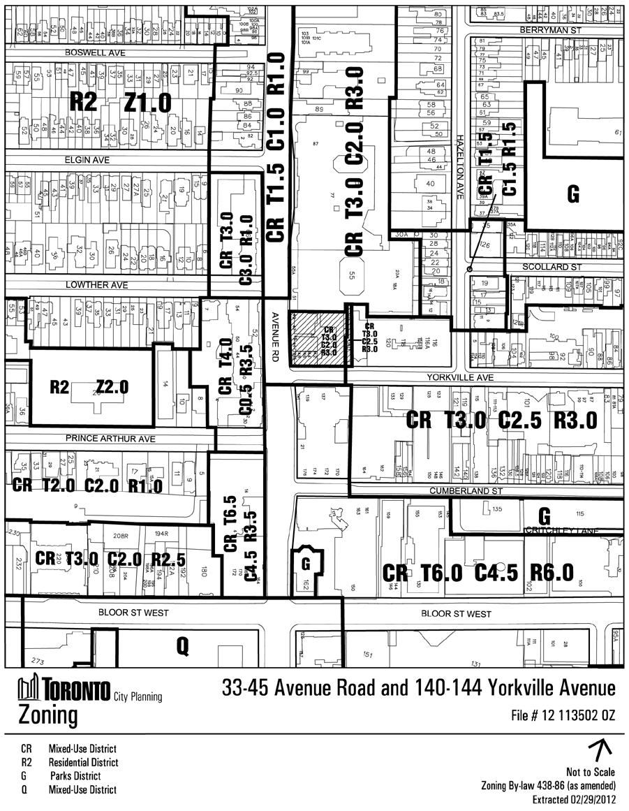 Attachment 9: Zoning Map - By-law 438-86 Staff report for action