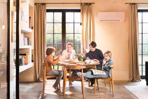 Comfortable air flow Daikin intelligent eye also directs air flow and switches the system to an energy efficient mode when no occupants are detected in a room.