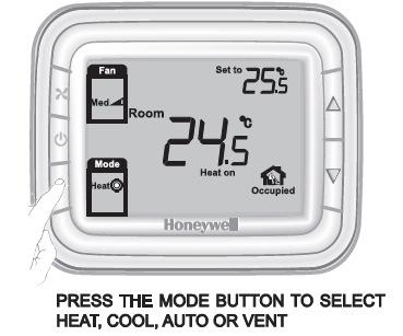 Function Valve control Thermostat acquires the room temperature via its integrated sensor or external temperature sensor and maintains the