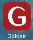 Open Search and enter Goldair fan" Click GET and begin to download and install.