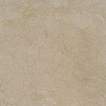 3. Crema Elegante Marble The basic color of background of this marble is light cream. In addition, some light gray calcite veins together with white haloes are spread on its surface.