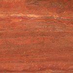 Red toned travertine tiles