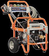 Because every Generac power washer features a Generac horizontalshaft OHV engine, the pump is at the same level as the engine, making hose connections easy