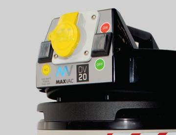 ACCESSORIES DV-20-MB The MaxVac Dura DV-20-MB is a certified M-Class single motor vacuum.