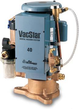 VacStarTM Since 1986, the VacStar s performance and reliability have made it the choice for thousands of Dentists.