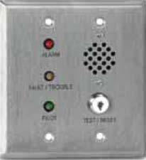 VF5020-00 Remote Alarm LED VF5040-00 Remote Controls - Pilot & Alarm VF5021-00 Remote Push Button Test Switch VF5039-00 Remote Controls -