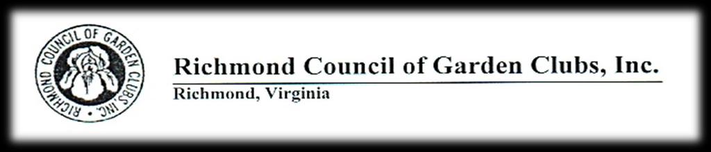 A Newsletter of the Richmond Council of Garden Clubs, Inc. Organized 1932 Richmond, Virginia November 2018 The President s Corner Linda Hardwicke RCGC welcomes Mr.