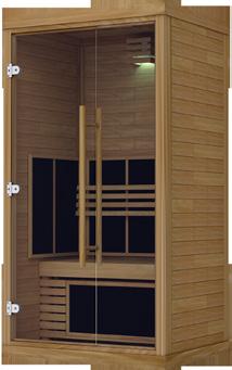 About SAWO Infrared Sauna SAWO infrared sauna rooms are heated with fiber coated infrared panels and built from durable Western Red Cedar which has a pleasant scent and natural ability to reject