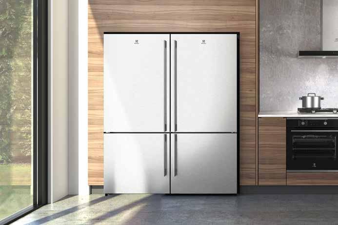 Modular freedom to mix and match Eleven models, thirty combinations With eleven Electrolux TasteGuard modular fridges and freezers, you can create up to thirty combinations, providing you with a