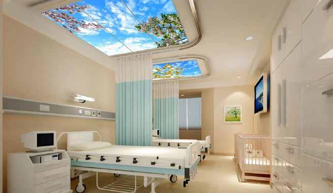 03. Hospitals Skile wall and ceiling panels