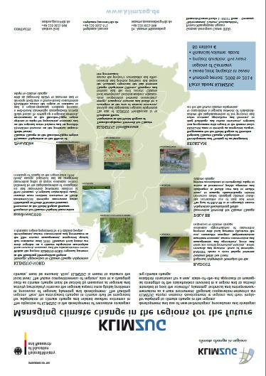 Project Klimzug -climate change in regions (83 Mio.