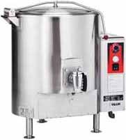 STEAM FULLY JACKETED STATIONARY KETTLES A True Workhorse for Over 50 Years. Durable, Efficient and Reliable.