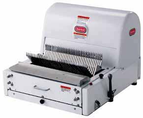 SLICERS ACCESSORIES X13-PLUS Series Accessory Accessory Code SS Vegetable Chute with Pusher 7 1 2" x 16" X13-CHUTE $1,316 Slaw Tray X13-TRAY $596 BREAD SLICERS MB SERIES Standard Features: Powerful 1