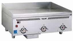 GRIDDLES & CHARBROILERS & Vulcan Countertop Griddles HEAVY DUTY GAS GRIDDLES VCCG SERIES Vulcan's high-performance VCCG griddle distributes heat evenly across the entire griddle plate, boosting food