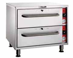 HEATED HOLDING DRAWER WARMERS STANDARD BUILT-IN & FREESTANDING MODELS Standard Features: All components are 100% stainless steel Separate heaters and thermostatic controls for each drawer Drawers are