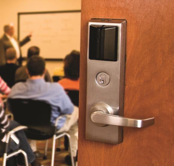Electronic Access Control: Locking/Unlocking controlled electronically. PROS Doors can be locked from a central command station (i.e. office) or remote fob offering facility lockdown immediately or
