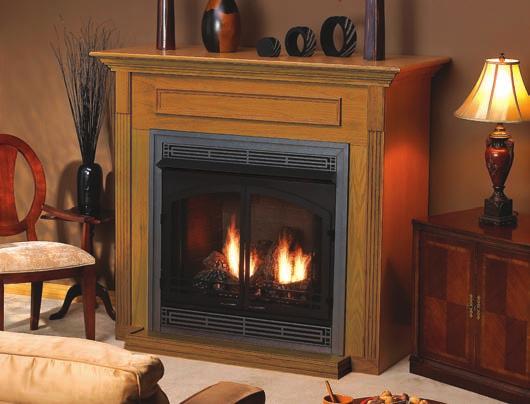 Breckenridge Vent-Free Fireboxes The Breckenridge Collection Choose Deluxe, Premium, or Select Variety of Decorative Accessories Louver and Flush Face Models Accepts Any Properly Sized Certified
