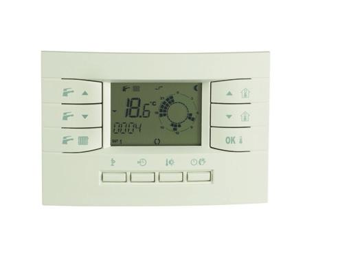 7 year guarantee* Details on control 01 Domestic hot water temperature control 02 Winter / summer / on / off switch 03 Central heating temperature selector 04 LCD display 05