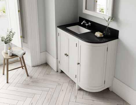 00 NEW RANGE The NEW 900 Curved Unit is perfect for more modest sized bathrooms, retaining