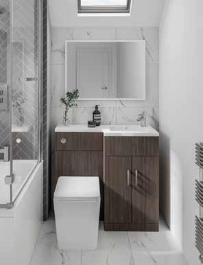 smallest of bathrooms into a practical and stylish space.