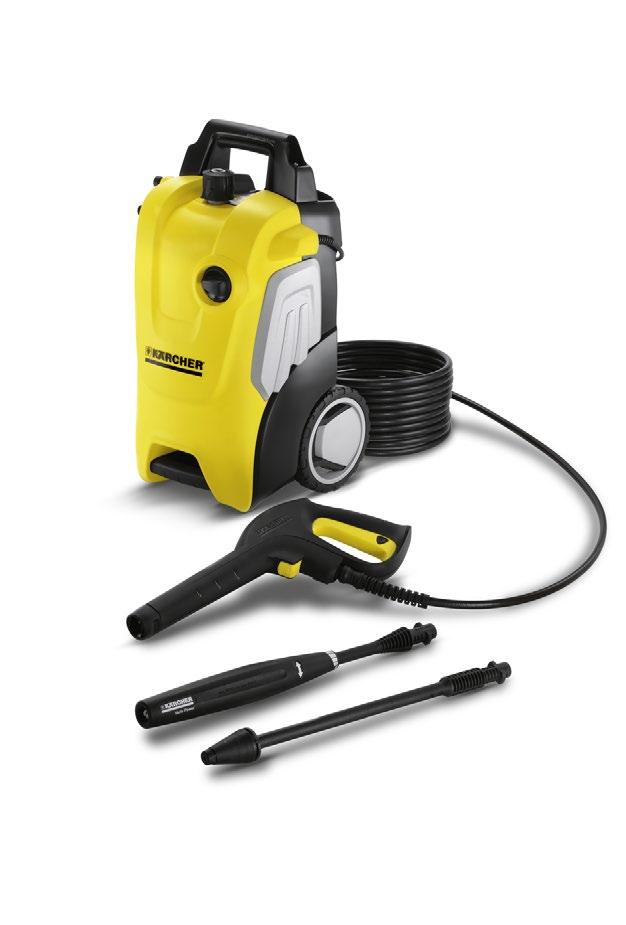 K 5.200 Silver *EU Compact, robust and powerful high-pressure cleaner with extra