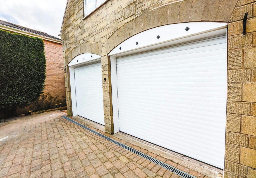 04 05 KEEPING YOUR GARAGE SECURE LIVING WITH ROLLIXO With no visible locks or door handles, roller garage doors are very secure.