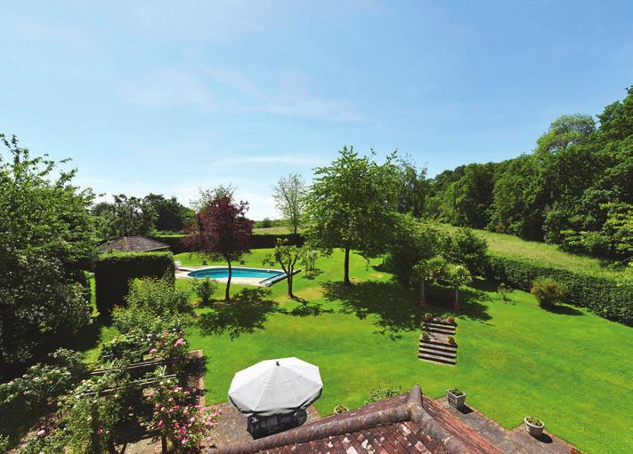 Gardens The property sits within formal grounds of about an acre, being enclosed by an attractive Beech hedge.