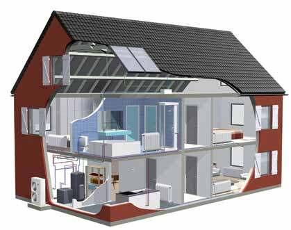 Heat pumps Daikin Altherma High Temperature In older or harder to heat properties, you need a system that reliably delivers higher water flow temperatures of up