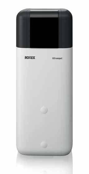 Condensing gas boiler and solar energy combined ROTEX GasCompactUnit combines a high efficiency gas boiler and hot water solution, with optional solar thermal connection.