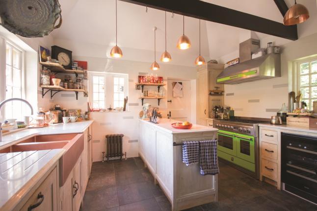 The cottage has been extensively refurbished by the current owner with a stunning bespoke kitchen, and many individual design features including reclaimed wood wardrobes, 'spiral jack' drawbridge