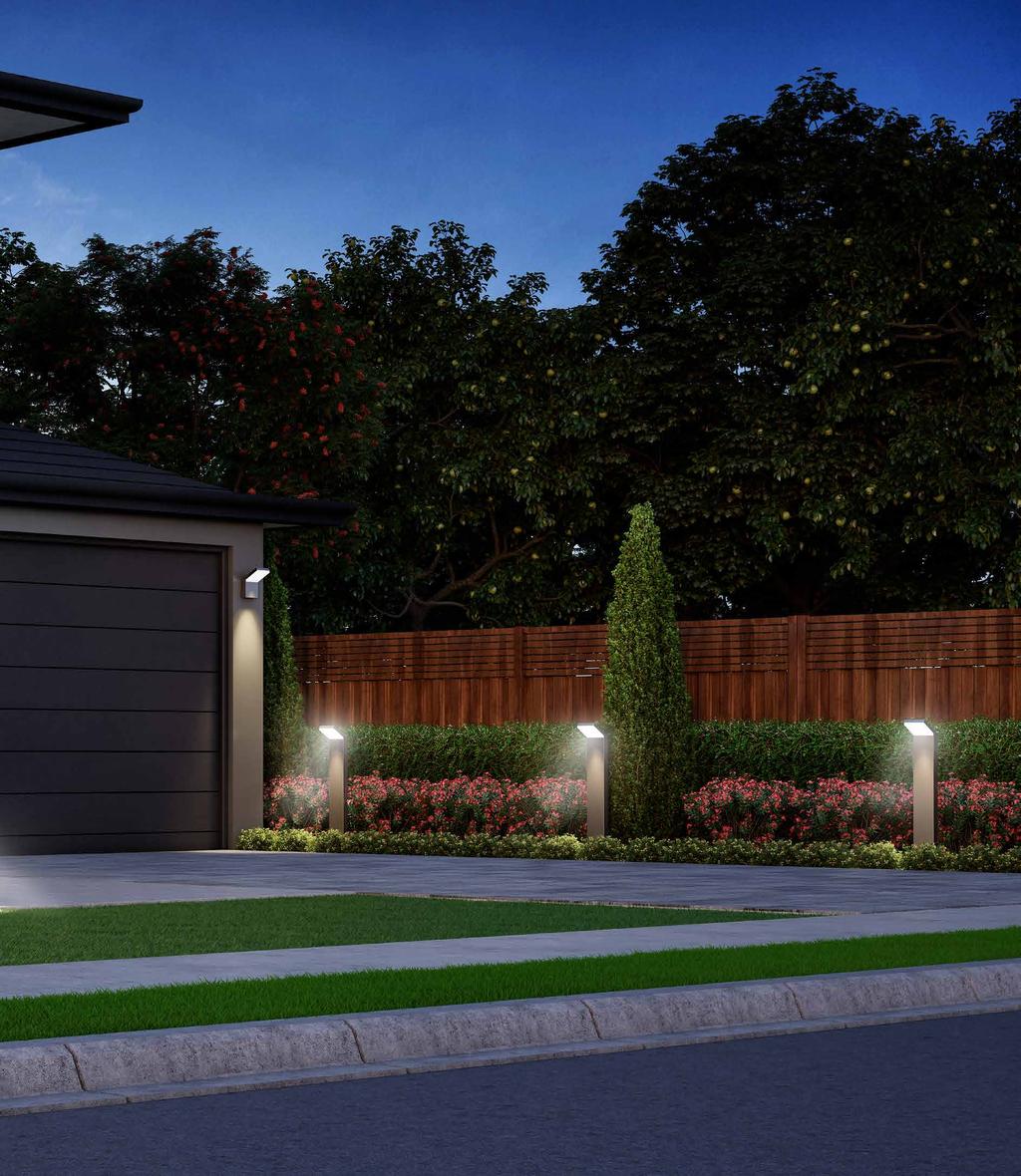 Transform and define your outdoor space with FrameWRX exterior lighting. Highlight architectural features or illuminate landscaped areas no matter the size or scale of installation.