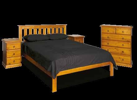 Colorado Queen bed DOUBLE,