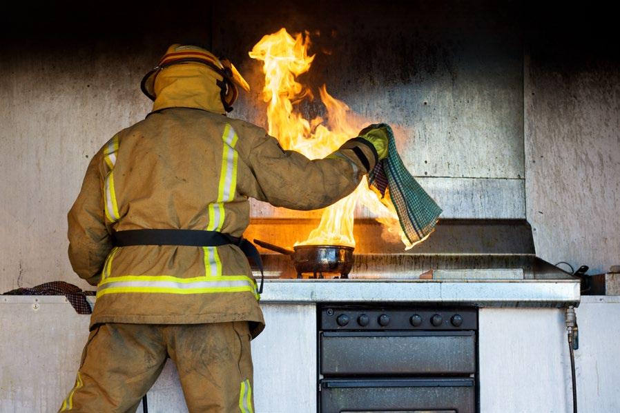 Keep an eye on your cooking As the NFPA states, unattended cooking was the number-one contributing factor in structural fires from 2007-2011, with 67% of these fires caused by ignition of food
