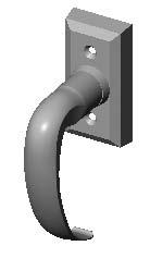WINDOW HARDWARE ESCUTCHEONS N 1 Price includes your choice of any lever. Call for pricing. Combinations are shown with L104 Hook Lever for illustrations only. Refer to Section A for desired lever.