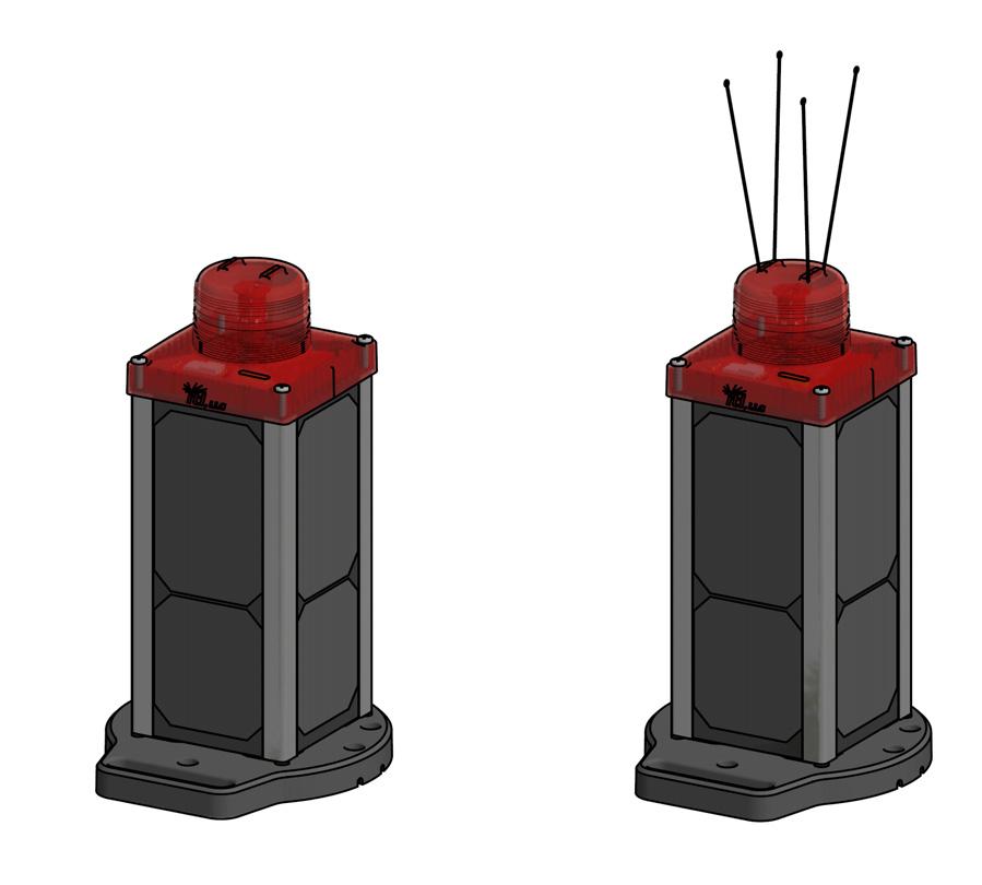 Introduction Congratulations, and thank you for choosing an -000 solar red obstruction light.