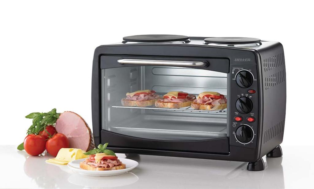 28L Oven with Hot Plates User Manual Model