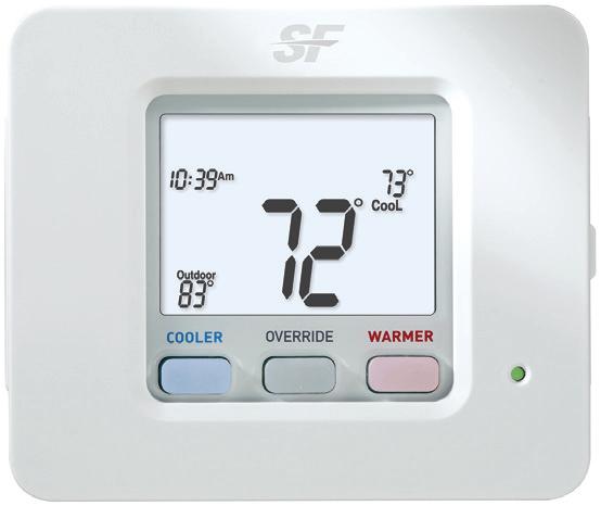 COMMERCIAL model SFTHCPH022WFC Premier Series Digital Thermostat