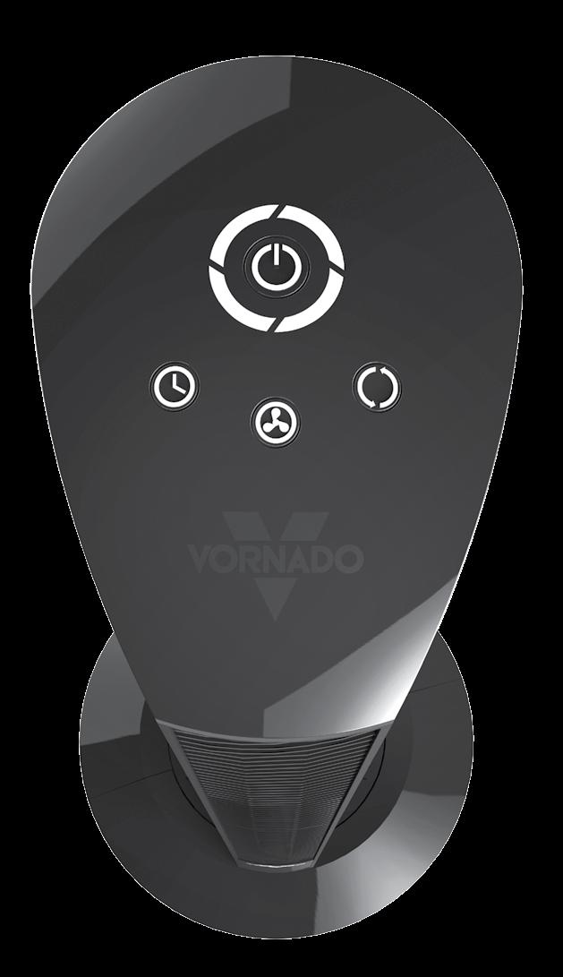 HOW TO USE Before use, check appliance for visible damage. DO NOT USE THIS TOWER if there is evidence of damage. If any damage is found, contact Vornado Air LLC at 1-800-234-0604. 1. Touch to power on.