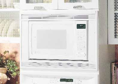 Profile Performance Series Convection/Microwave with Turntable JE1390WA White on white Model shown with trim kit** The SmartRack provides two levels of convection cooking.